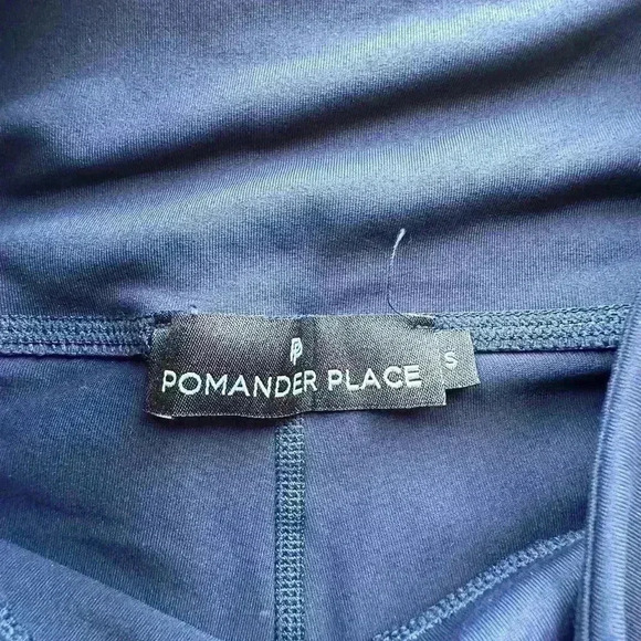 Pomander Place by Tuckernuck High Rise Jenner Jogger Leggings in Navy Blue Sz S - Picture 10 of 11